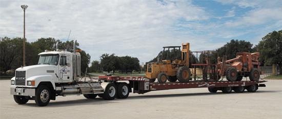 53' LANDOLL & LOW BOY TRAILER